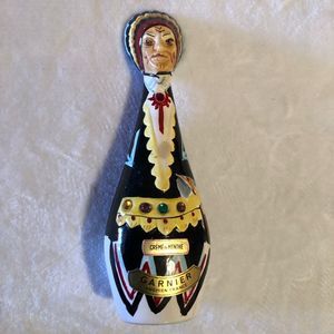 Mid-Century French Hand-Painted Liqueur Bottle • C. 1958